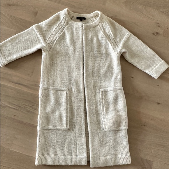 Banana Republic Sweaters - BANANA republic drama coat cocoon wool blend cream size large